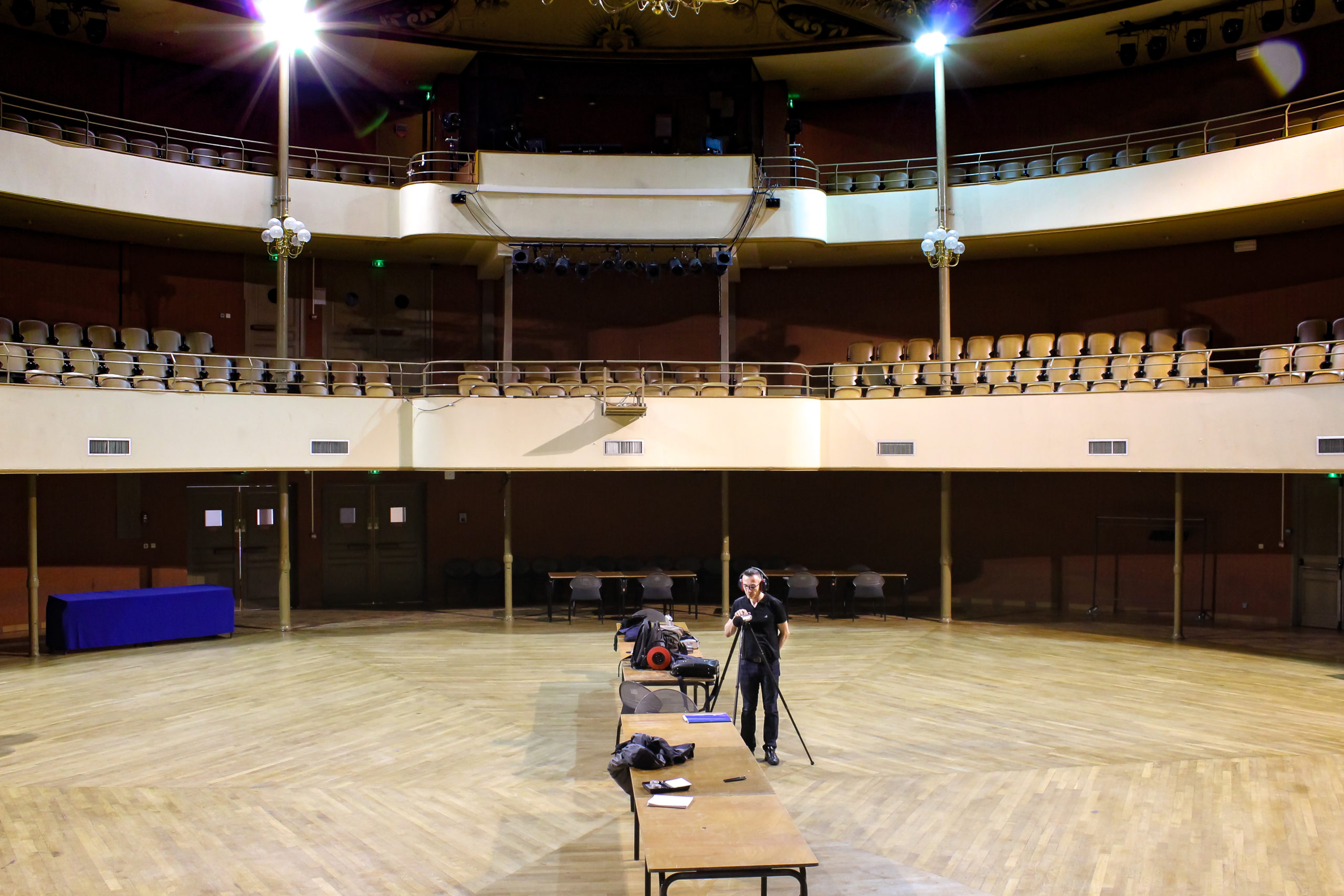 Acoustique d’une salle musicale de type philharmonique